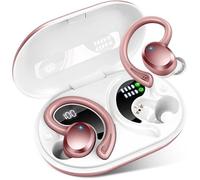 Ecouteurs Bluetooth - Q38 - Sport - 48H d'autonomie - Antibruit CVC 8.0 - Rose