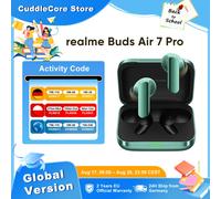 Écouteurs Bluetooth realme Buds Air 7 Pro, version mondiale, pour realme 16 pro plus, realme GT 8 Pro, autonomie de 48 heures, haute résolution 53dB Glory Beige