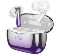 Écouteurs Bluetooth Réduction de Bruit Autonomie 7h Effet Chromé Hoko Violet Violet G