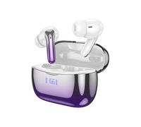 Écouteurs Bluetooth Réduction de Bruit Autonomie 7h Effet Chromé Hoko Violet Violet G