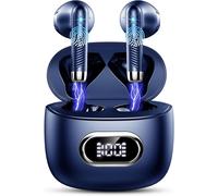 Ecouteurs Bluetooth sans Fil, 2024 ¿¿couteurs Bluetooth 5.3 avec 4 ENC R¿¿duction de Bruit Mic 42H ¿¿couteurs sans Fil HiFi St¿¿r¿¿o Basses Oreillette Bluetooth ¿¿cran LED Casque Bluetooth Sport IP7 E