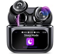 Ecouteurs Bluetooth Sans Fil, 48H Mini Ecouteur Sommeil Avec Écran Tactile Multifonction, Casque Bluetooth 5.4 Avec Appels Clairs, Hifi Stéréo/Mode 5 Eq/Contrôle Tactile/Ipx7 Étanc[J231]