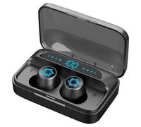 Ecouteurs Bluetooth Sans Fil 5.0 Autonomie 300h Boîtier De Charge Inclus Noir YONIS
