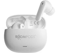 Ecouteurs Bluetooth Sans Fil 5.3 ANC avec Mode Open-Ear pour Sport IPX4 Blanc