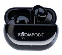 Écouteurs Bluetooth Sans Fil 5.3 ANC avec Mode Open-Ear pour Sport IPX4 Boompods Noir Noir