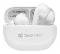 Écouteurs Bluetooth Sans Fil 5.3 avec Son Immersif pour Sport IPX4 Boompods Beige Beige