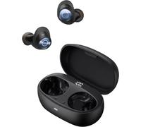 Ecouteurs Bluetooth sans Fil à Réduction de Bruit Active Jusqu'à 95%, Basses Puissantes, Autonomie 38H, Appels Clairs, Chargement sans Fil, Affichage LED, Bluetooth 5.3 - Bowie MA10S