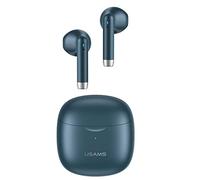 Écouteurs Bluetooth sans Fil avec Basses puissantes avec Charge Rapide USB-C BT 5.0 HiFi 3D stéréo True Wireless Earbuds avec Microphone intégré Touch Control Super-Mini (Bleu)