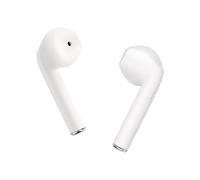 Setty Écouteurs Bluetooth sans fil Bouton de contrôle Autonomie 12h Blanc