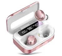 Écouteurs Bluetooth sans Fil, Casque Bluetooth HiFi Stéréo avec 4 ENC Réduction Antibruit Mic, 128 Heures Ecouteurs Bluetooth Contrôle Tactile, USB-C Charge Rapide, IP7 Étanche Casque pour ios/Android