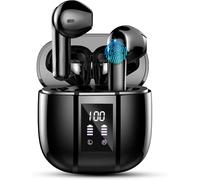 Ecouteurs Bluetooth Sans Fil, Écouteur Bluetooth 5.3 Hi-Fi Son Stéréo Casque Bluetooth Avec Enc Mic, 40 Heures Durée De Lecture Ecouteur Sans Fil Écran Led, Oreillette Bluetooth Sport Ip7 Etanche Noi