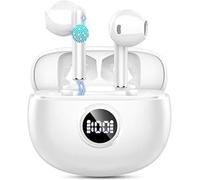 Ecouteurs Bluetooth sans Fil, Écouteurs Bluetooth 5.3, Casque B luetooth HiFi Stéréo, Ecouteurs sans Fil ENC Antibruit Mic, 40H Oreillette B luetooth avec Écran LED, IP7 Étanche pour iOS Android