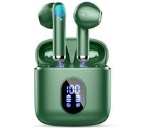Ecouteurs Bluetooth sans Fil, Écouteurs Bluetooth5.4 avec HiFi Stéréo Basses Casque, 30H Récréation, 4 ENC Réduction de Bruit Mic, Oreillette Bluetooth Sport IP7 Étanche, Écran LED, pour iOS Android