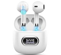 Ecouteurs Bluetooth sans Fil, Écouteurs Bluetooth5.4 avec HiFi Stéréo Basses Casque, 50H Récréation, 4 ENC Réduction de Bruit Mic, Oreillette Bluetooth Sport IP7 Étanche, Écran LED, pour iOS Android