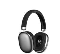 Écouteurs Bluetooth sans fil haute fidélité | Casques supra-auraux réglables et rotatifs | Coussinets en mousse à mémoire | Batterie durable (Noir)