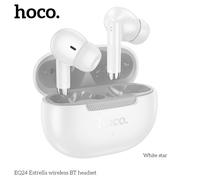 Écouteurs Bluetooth sans fil - HOCO - EQ24 - Blanc - Bluetooth 5.4 - 28h autonomie (étui 320mAh)