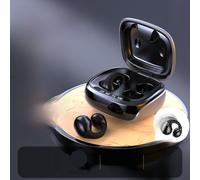 Écouteurs Bluetooth sans fil JX80 de la nouvelle collection internationale double casque sans douleur haute qualité sonore universelle couleur noire type de paquetage chinois