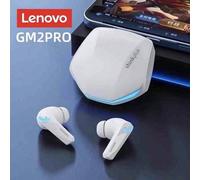 Écouteurs Bluetooth sans fil Lenovo GM2 Pro 5,3 pouces à faible latence avec micro, casque d'écoute HD pour appels, mode de jeu double, emballage en chinois Le vendeur de ce produit n'est pas affilié,