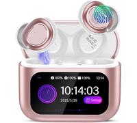 Ecouteurs Bluetooth Sans Fil, Mini Écouteurs De Sommeil Avec Écran Tactile, Hifi Stéréo Casque Bluetooth 5.4 Appels Clairs, Ip7 Étanche Écouteurs Intra-Auriculaires Pour Dormir Sur Le Côté, Or Rose