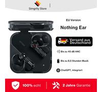 Écouteurs Bluetooth sans fil Nothing Ear 45dB Active Noise Cancellation ANC 11mm Driver 24-bit Hi-Res Audio with LDAC & LHDC Blanc