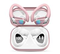 Ecouteurs Bluetooth sans Fil Sport, 2025 New Oreillette Bluetooth 5.4 avec Micro 50H Durée Lecture Écouteur Bluetooth, IP7 Étanche casque avec Écran LED, USB-C Charge Rapide, pour running fitness yoga