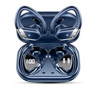 Ecouteurs Bluetooth sans Fil Sport, 2025 New Oreillette Bluetooth 5.4 avec Micro 50H Durée Lecture Écouteur Bluetooth, IP7 Étanche casque avec Écran LED, USB-C Charge Rapide, pour running fitness yoga