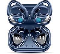 Ecouteurs Bluetooth sans Fil Sport, 2025 New Oreillette Bluetooth 5.4 avec Micro 50H Durée Lecture Écouteur Bluetooth, IP7 Étanche Casque avec Écran LED, USB-C Charge Rapide, pour Running Fitness