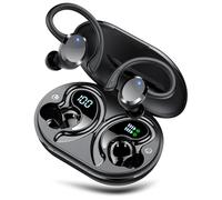 Ecouteurs Bluetooth sans Fil Sport, 2026 Nouveau Écouteurs Bluetooth 5.4 HiFI Stéréo Oreillette sans Fil avec Écran LED, IP7 Étanche Casque avec ENC Mic, USB-C Charge Rapide, pour Gym/Running/Sport
