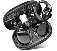 Ecouteurs Bluetooth sans Fil Sport, 75Hrs Écouteurs Bluetooth 5.4 avec Stéréo HiFi, 2025 Oreillette sans Fil avec 4 ENC Appel Réduction Antibruit Mic, IP8 Étanche oreillette bluetooth pour Android/iOS