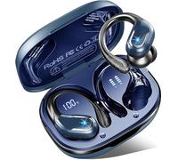 Ecouteurs Bluetooth Sans Fil Sport, 75Hrs Écouteurs Bluetooth 5.4 avec Stéréo HiFi 3D, 4 ENC Réduction de Bruit Mic Oreillette sans Fil USB-C Charge, Étanches IP7 Casque Running LED pour Android/iOS