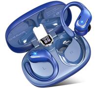 Ecouteurs Bluetooth Sans Fil Sport, 75Hrs Écouteurs Bluetooth 5.4 avec Stéréo HiFi 3D, 4 ENC Réduction de Bruit Mic Oreillette sans Fil USB-C Charge, Étanches IP7 Casque Running LED pour Android/iOS