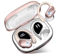 Ecouteurs Bluetooth sans Fil Sport, 75Hrs Écouteurs Bluetooth 5.4 avec Stéréo HiFi 3D, 4 ENC Réduction de Bruit Mic Oreillette sans Fil USB-C Charge, Étanches IP7 Casque Running LED pour Android/iOS