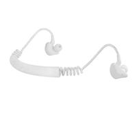 écouteurs Bluetooth sans Fil Suspendus écouteurs Portable Scaling Stéréo Sport Casque avec Micro pour iPhone Hu, Blanc