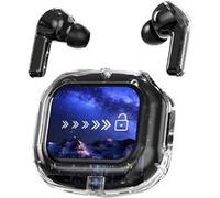 Écouteurs Bluetooth sans fil SZSMART AIRMAX6 Lite (intra-auriculaire, microphone, écran tactile LCD, noir) Noir G