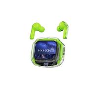 Ecouteurs Bluetooth sans fil SZSMART AIRMAX6 Lite (intra-auriculaires, microphone, écran tactile LCD, vert)