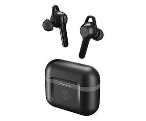 Écouteurs Bluetooth Skullcandy Indy Evo avec microphone, True Wireless, résistants à l’eau et à la sueur, jusqu’à 30 h d’autonomie totale - Noir