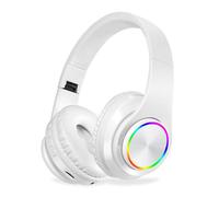 Écouteurs Bluetooth stéréo HIFI, casque de musique, lumière LED, Support de carte SD, avec micro, pour Iphone Xiaomi Samsung Huawei