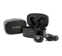 Écouteurs bluetooth stereo tws guess v5.0 4h music time gutwsjl4gbk avec docking station Noir G