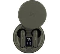 T’NB Ecouteurs Bluetooth 5.1, TWS sans Fil Semi Intra-Auriculaires avec Microphone Intégré, Autonomie Jusqu’à 20 Heures d’Ecoute, Indicateur de Charge, Contrôle Tactile, SHINY2 - Vert