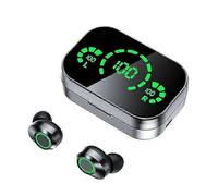 Écouteurs Bluetooth TWS 5.3 - Stéréo 9D - Étanches IPX5 - Pour Sport - Avec Étuï de Chargement - Casque Audio Sans Fil