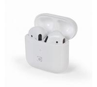 Gembird Écouteurs Bluetooth TWS VALLETTA 12 heures d'écoute Intra-auriculaires Blanc