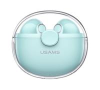 USAMS BU Series BU12 - Ecouteurs sans fil avec micro - intra-auriculaire - Bluetooth - vert