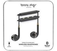 Accessoires de sports motorisés Happy Plugs Ecouteurs bluetooth "wireless ii" avec microphone, noir/or