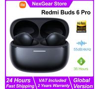 Redmi Buds 6 Pro Noir écouteurs Bluetooth sans fil
