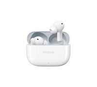 Realme Écouteurs Buds T300 IP55 Bluetooth 5.3 Faible Latence 50 ms Blanc
