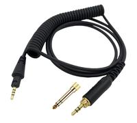 Ecouteurs Câble Audio Compatible Avec Pioneer Hdj-Cue1/Hdj-Cue1Bt/Hdj-X5/Hdj-X7/Hdj-S7 Casque D'Écoute, Rétractable Câble À Ressort 2.5M[BLU624675]