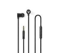 HPWD5020BK - Ecouteurs avec micro - intra-auriculaire - filaire - jack 3,5mm - noir, argent