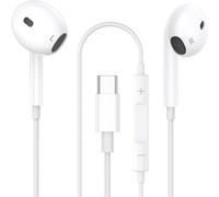 Écouteurs Câblés,Casque USB C pour iPhone,Stéréo HiFi USB Type C In-Ear avec Microphone et Contrôle du Volume