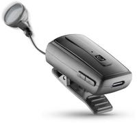 Ecouteurs CELLULARLINE main-libre clip BT écouteur rétractable