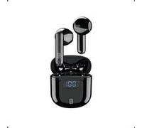 cellularline | Seek | Écouteurs Bluetooth 5.0 TWS HiFi Stéréo avec étui de Charge - Autonomie Totale de 15 Heures - Charge 2 Heures - Portée 10 m - Noir